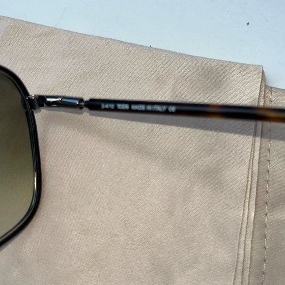 NWOB Tod’s Metal Brown Square Sunglasses ~ TO 36 14F - Picture 16 of 16